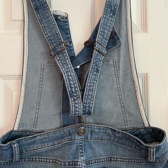Free People Denim Overalls - Picture 5 of 6